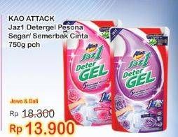 Promo Harga ATTACK Jaz1 DeterGel Pesona Segar, Semerbak Cinta 750 ml - Indomaret