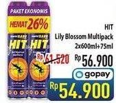 Promo Harga HIT Aerosol Lilly Blossom 675 ml - Hypermart