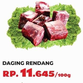 Promo Harga Daging Rendang Sapi per 100 gr - Yogya