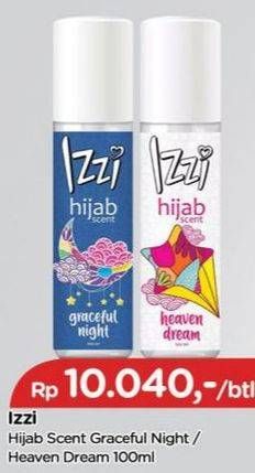 Promo Harga IZZI Hijab Scent Graceful Night, Heaven Dream 100 ml - TIP TOP