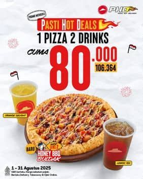 Promo Harga Pasti Hot Deals  - Pizza Hut