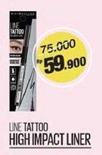 Promo Harga MAYBELLINE Line Tattoo High Impact Liner  - Indomaret