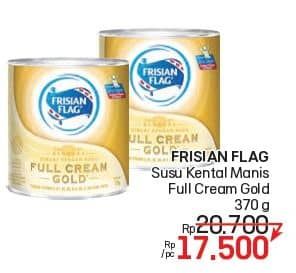 Promo Harga Frisian Flag Susu Kental Manis Gold 370 gr - LotteMart
