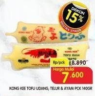 Promo Harga KONG KEE Tofu Udang, Telur Spesial, Ayam 140 gr - Superindo