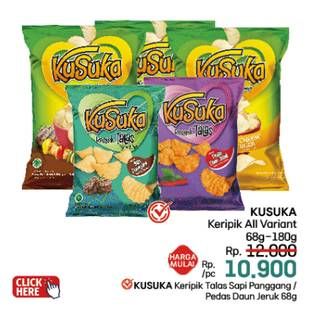 Promo Harga promo Kusuka Keripik  - LotteMart
