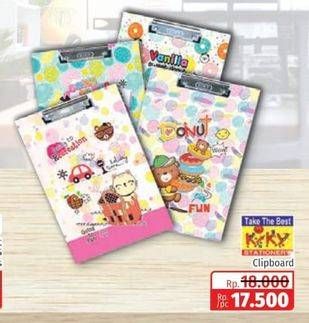 Promo Harga KIKY Clipboard  - Lotte Grosir