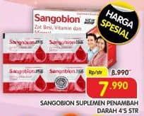 Promo Harga Sangobion Kapsul Penambah Darah 4 pcs - Superindo