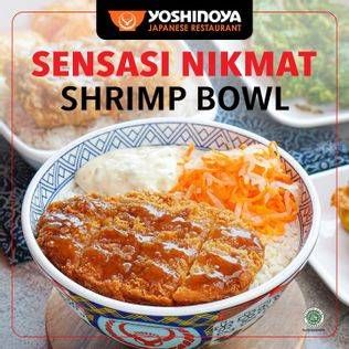 Promo Harga YOSHINOYA Shrimp Bowl  - Yoshinoya