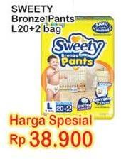 Promo Harga Sweety Bronze Pants L20+2  - Indomaret