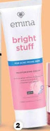 Promo Harga EMINA Bright Stuff Moisturizing Cream Acne Prone 20 ml - Guardian