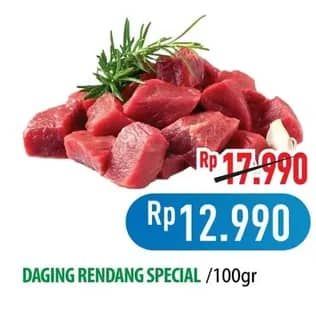 Promo Harga Daging Rendang Sapi per 100 gr - Hypermart