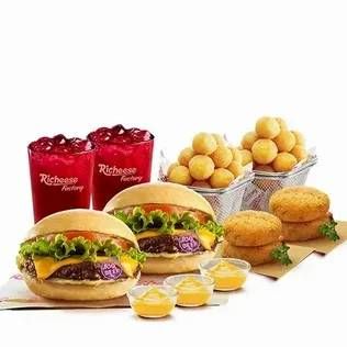 Promo Harga Richeese Factory Combo Togetherness Rich Burger R  - Richeese Factory