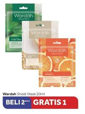 Promo Harga WARDAH Sheet Mask 20 ml - Carrefour