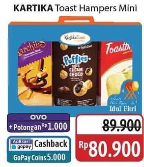 Promo Harga Kartika Toast Hampers Lebaran Mini  - Alfamidi