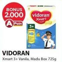 Promo Harga VIDORAN Xmart 3+ Vanilla, Madu 725 gr - Alfamart