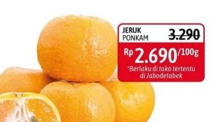 Promo Harga Jeruk Ponkam per 100 gr - Alfamidi