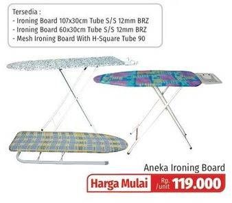 Promo Harga Ironing Board All Variants  - Lotte Grosir