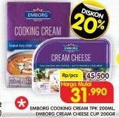 Promo Harga EMBORG Cooking Cream/ Cream Cheese  - Superindo