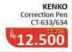 Promo Harga KENKO Correction Pen CT633, CT634  - Alfamidi