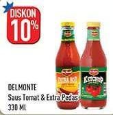 Promo Harga DEL MONTE Saus Tomat / Extra Pedas 340ml  - Hypermart