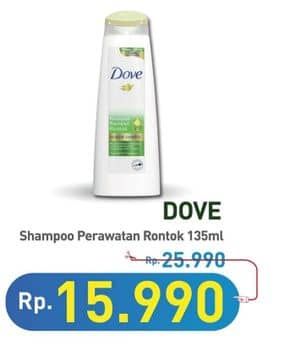 Promo Harga Dove Serum Sampo Perawatan Rambut Rontok 135 ml - Hypermart