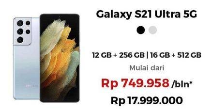 Promo Harga SAMSUNG Galaxy S21 Ultra 5G  - Erafone