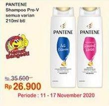 Promo Harga PANTENE Shampoo All Variants 210 ml - Indomaret