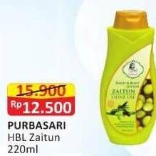 Promo Harga Purbasari Hand Body Lotion Zaitun 220 ml - Alfamart