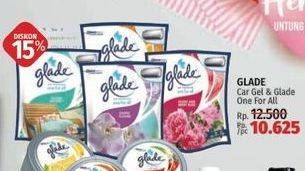 Promo Harga Glade Car Gel & Glade One For All  - LotteMart