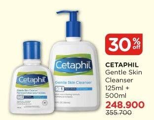 Promo Harga CETAPHIL Gentle Skin Cleanser 500 ml - Watsons