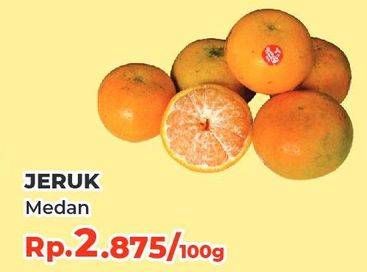 Promo Harga Jeruk Medan per 100 gr - Yogya