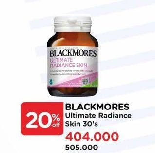 Promo Harga Blackmores Ultimate Radiance Skin 30 pcs - Watsons