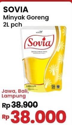 Promo Harga Sovia Minyak Goreng 2000 ml - Indomaret