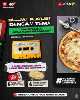 Promo Harga Playlist Nostalgia  - Pizza Hut
