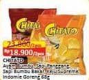 Promo Harga Chitato Snack Potato Chips Ayam Bumbu Spicy Chicken, Sapi Panggang Beef Barbeque, Potato Spicy Griller Beef, Keju, Mi Goreng 68 gr - Alfamart