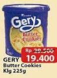 Promo Harga GERY Butter Cookies 225 gr - Alfamart
