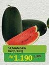 Promo Harga Semangka Baby per 100 gr - Alfamidi