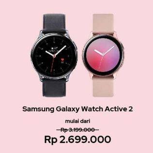 Promo Harga Samsung Galaxy Watch Active2  - Erafone