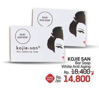 Promo Harga Kojie San Skin Lightening Soap Kojic Acid Soap 65 gr - LotteMart