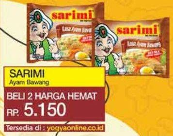 Promo Harga Sarimi Mi Instan Ayam Bawang 75 gr - Yogya