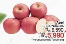 Apel Fuji Premium per 100 gr Diskon 9%, Harga Promo Rp5.990, Harga Normal Rp6.590