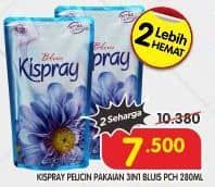 Promo Harga Kispray Pelicin Pakaian Bluis 300 ml - Superindo