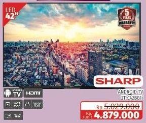 Promo Harga SHARP Sharp FHD Android TV 2T-C42BG1i  - Lotte Grosir