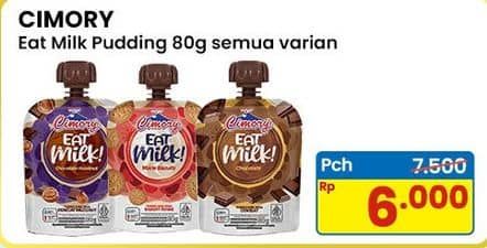 Promo Harga Cimory Eat Milk All Variants 80 gr - Indomaret
