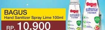 Promo Harga BAGUS Antibacterial Hand Sanitizer Spray 100 ml - Yogya