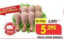 Promo Harga Ayam Paha Bawah per 100 gr - Superindo