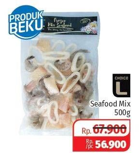 Promo Harga CHOICE L Seafood Mix 500 gr - Lotte Grosir