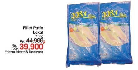 Promo Harga Fillet Dori Lokal 450 gr - LotteMart