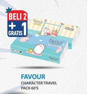 Promo Harga Favour Character Facial Tissue Gentle Touch 60 sheet - Hypermart