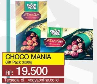 Promo Harga CHOCO MANIA Gift Pack per 3 pouch 90 gr - Yogya